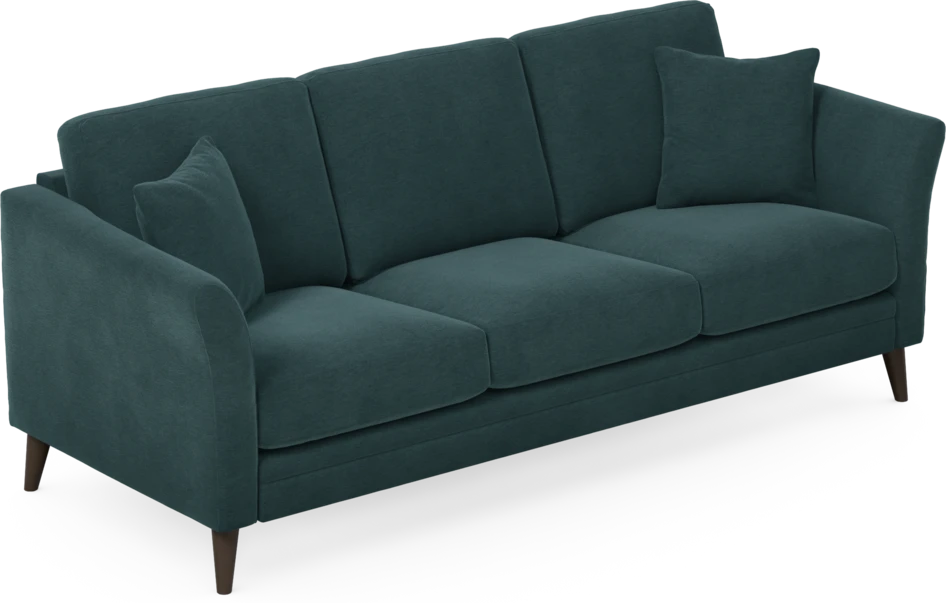 Eden - 3-sits soffa - Blå