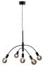 Lilo - Taklampa, H50 Ø70 cm - Svart
