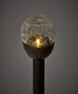 Dottie - Solcellsbelysning, H35,5 cm - Svart