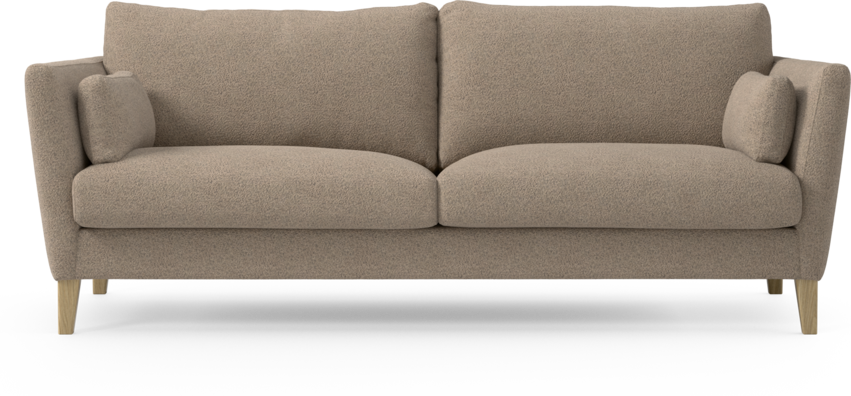 Winston - 3-sits soffa - Brun