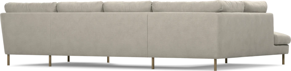 Madison Lux - 2-sits soffa med divan vänster och schäslong höger - Grå