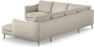 Madison Lux - Hörnsoffa med schäslong höger - Beige
