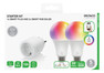 Smarta Hem - Ljuskälla Smart LED, E27, lm 810, dimbar, 2-pack - Flerfärgad