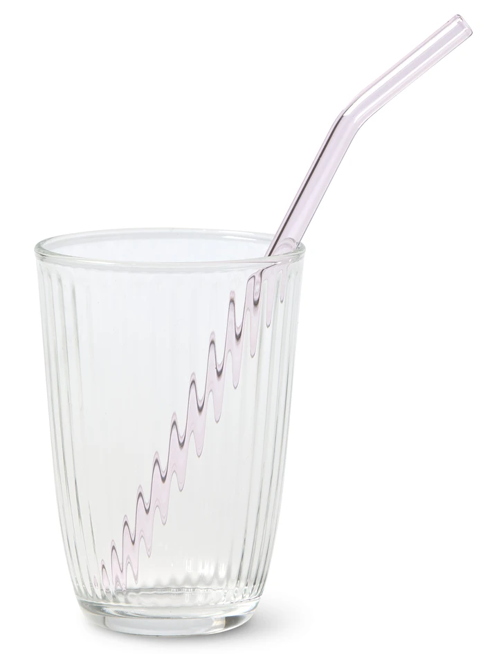 Sid - Sugrör 4-pack, L 21,5 cm - Flerfärgad