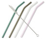 Sid - Sugrör, L 21,5 cm, 4-pack - Flerfärgad