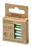 Deltaco Ultimate Alkaline - Batteri, AAA/LR03, 1,5V, 4-pack - Grå