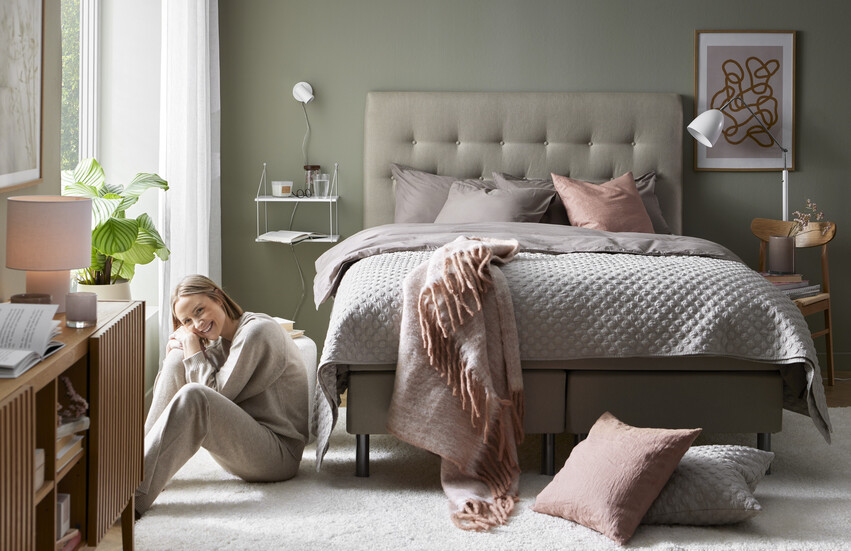 Roma Family pikerad - Sänggavel, 90-180 cm - inspiration