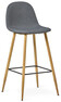 Tracy - Barstol, Sh 73 cm - Grå
