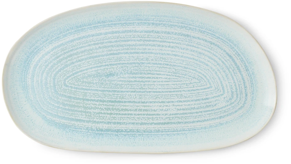 Laguna - Fat i stengods, Ø 36 - Blå