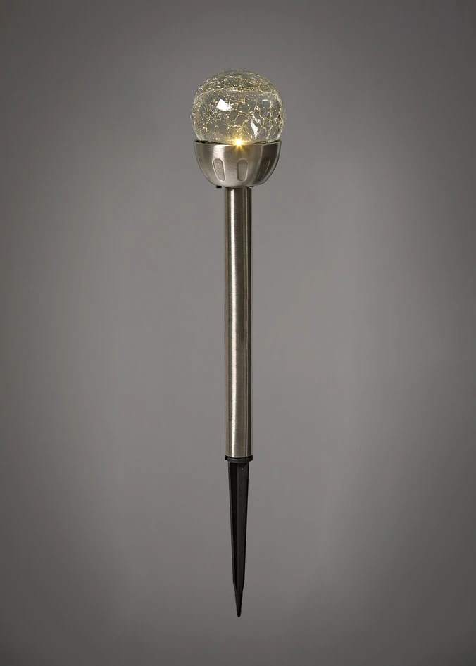 Dottie - Solcellsbelysning, B5,5 H35,5 cm - Grå