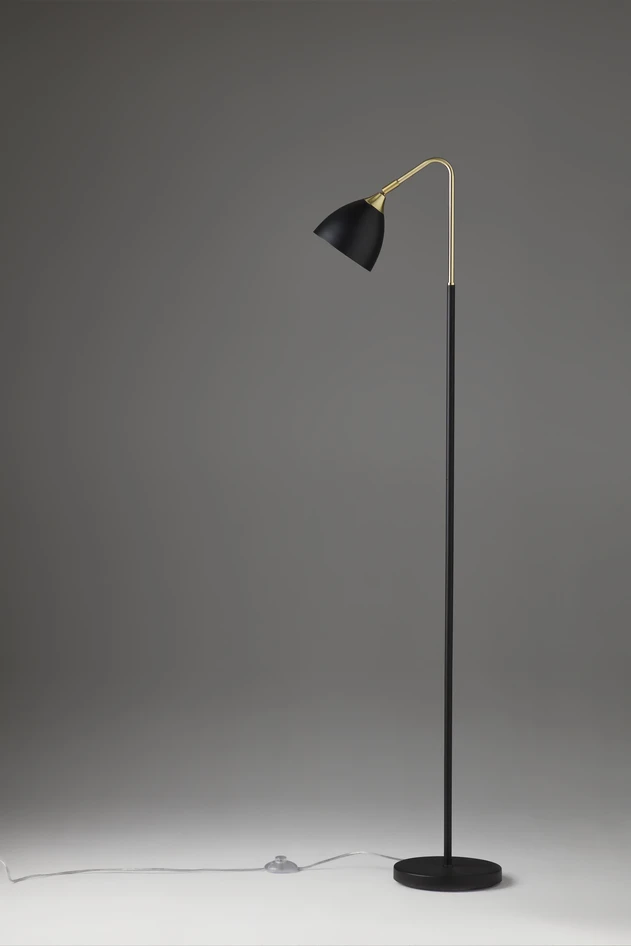 Jane - Golvlampa, B22 H146,5 cm - Svart