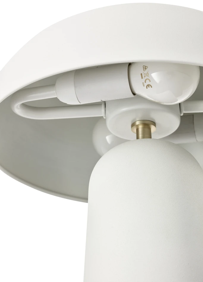 Max - Bordslampa, H38,5 Ø25 cm - Vit