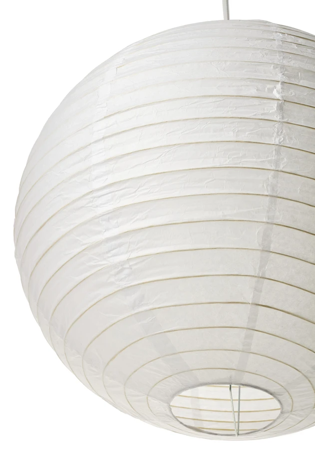 Naida - Taklampskärm, Ø48 H48 cm - Vit