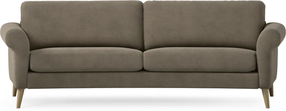 Bridge - 3-sits soffa svängd - Beige