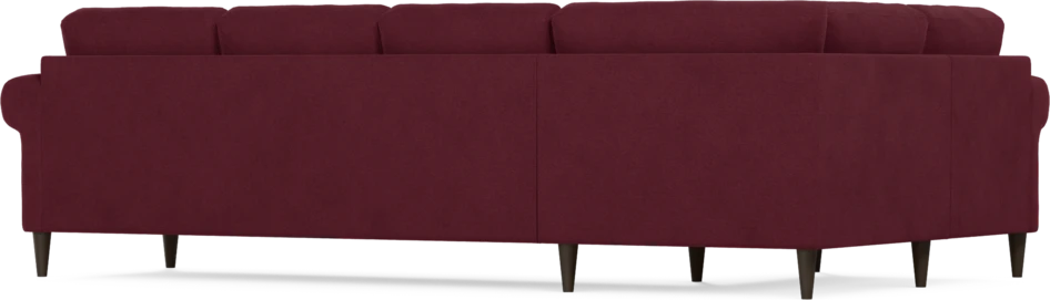 Eden - Hörnsoffa, 1+3-sits - Röd