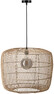 Bend - Taklampa, H43,5 Ø51 cm - Beige