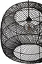 Bend - Taklampa, H43,5 Ø51 cm - Svart