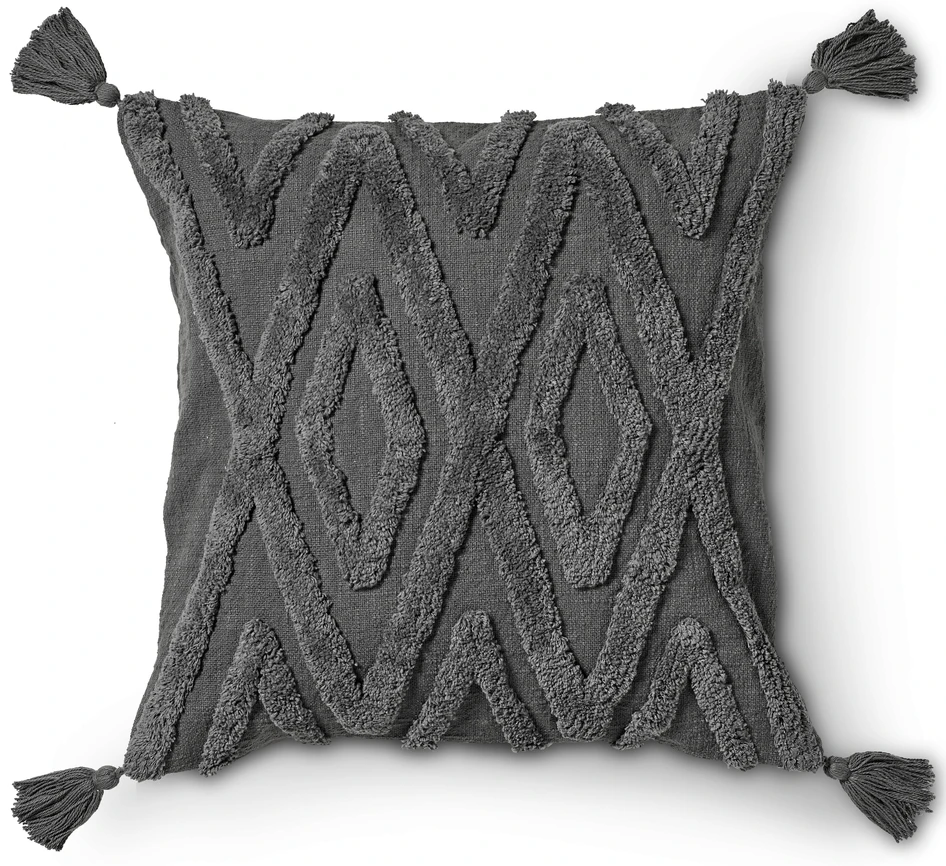 Alba - Kuddfodral, 50x50 cm - Grå