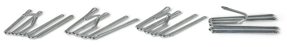 Candela - 4-fingerkrok, låg fattning, 10-pack - Grå