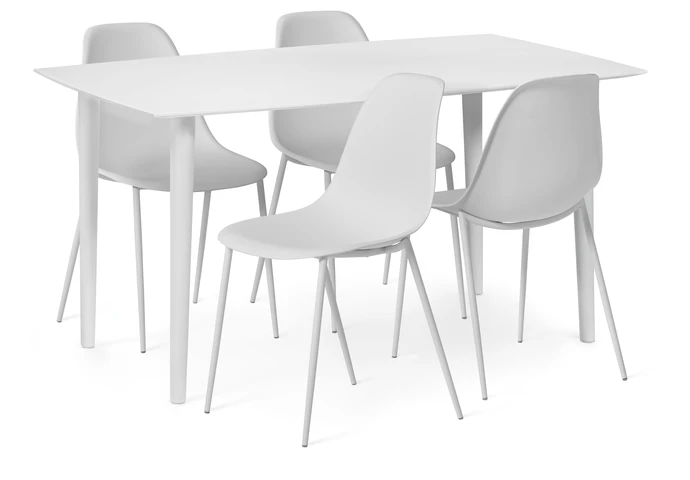 Plaine, Matgrupp med 4 stolar Tico