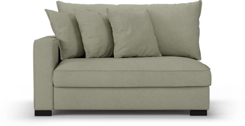 Rossi - 2-sits med armstöd vänster - Beige
