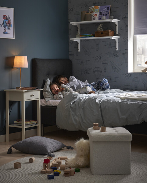 Roma Family pikerad låg - Sänggavel, 90-180 cm - inspiration