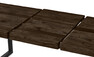 Woodenforge - Matbord, 180/240x100x78 cm - Brun