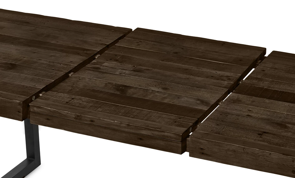 Woodenforge - Matbord, 180/240x100x78 cm - Brun