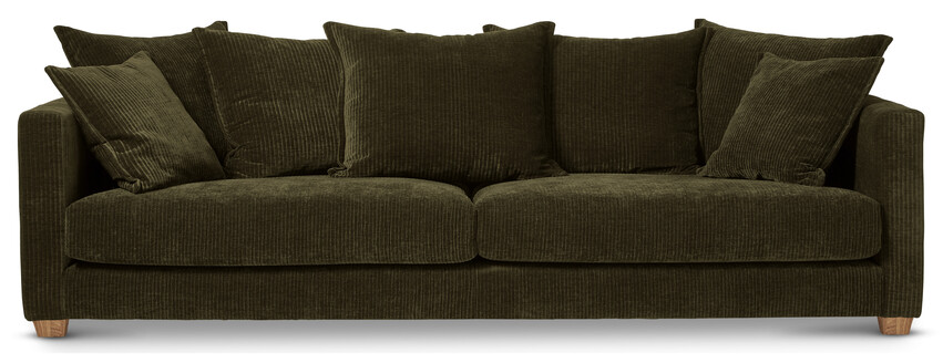 Logan - 3-sits soffa XL - Grön