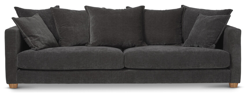 Logan - 3-sits soffa XL - Grå