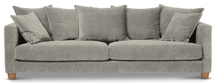 Logan - 3-sits soffa XL - Grå