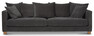 Logan - 3-sits soffa XL - Grå