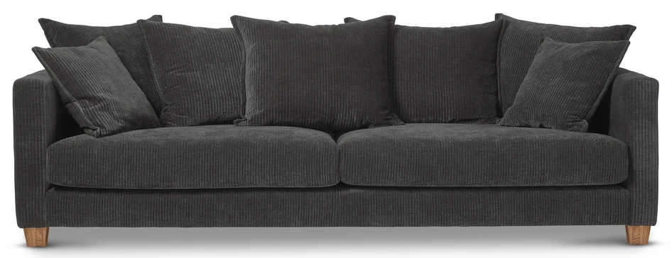 Logan - 3-sits soffa XL - Grå
