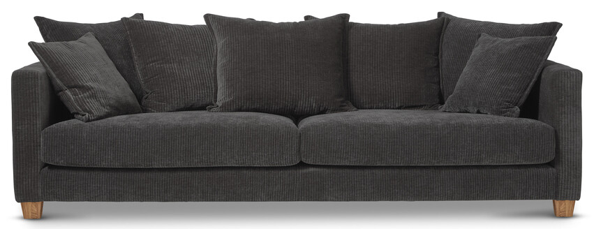 Logan - 3-sits soffa XL - Grå