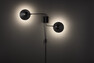 Blanca - Vägglampa, H31 B18 cm - Svart