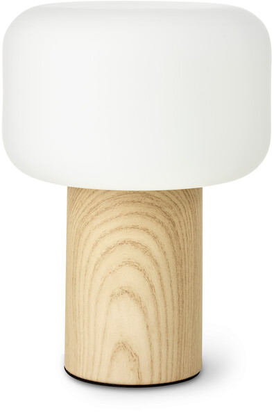 Bruno - Bordslampa, H29 Ø22 cm - Beige