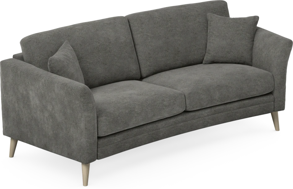 Eden - 2,5-sits soffa svängd - Grå