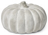 Pumpa - Prydnadsföremål, H 10 Ø 15 cm - Grå