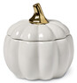 Pumpkin - Doftljus, H 13 cm, brinntid 40 h - Vit