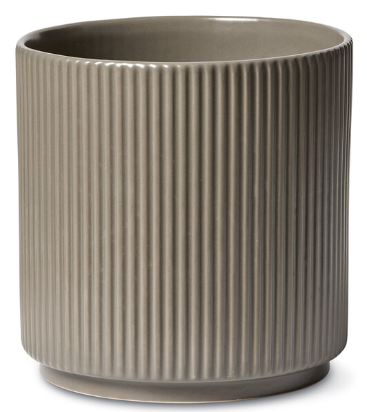 Jenny - Kruka, H 20 Ø 20 cm - Grå