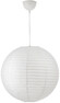 Naida - Taklampskärm, Ø48 H48 cm - Vit