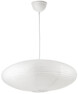 Wille - Taklampskärm, H25 Ø60 cm - Vit