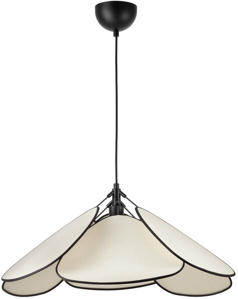 Elina - Taklampa, H32 Ø68 cm - Beige