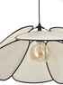 Elina - Taklampa, H32 Ø68 cm - Beige