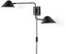 Blanca - Vägglampa, H31 B18 cm - Svart