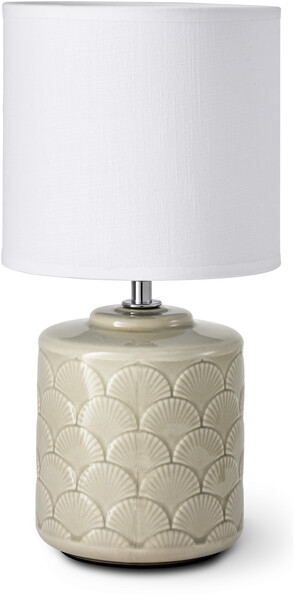 Florina - Bordslampa, H31 Ø16 cm - Beige