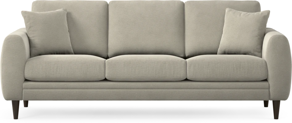 Eden - 3-sits soffa - Brun