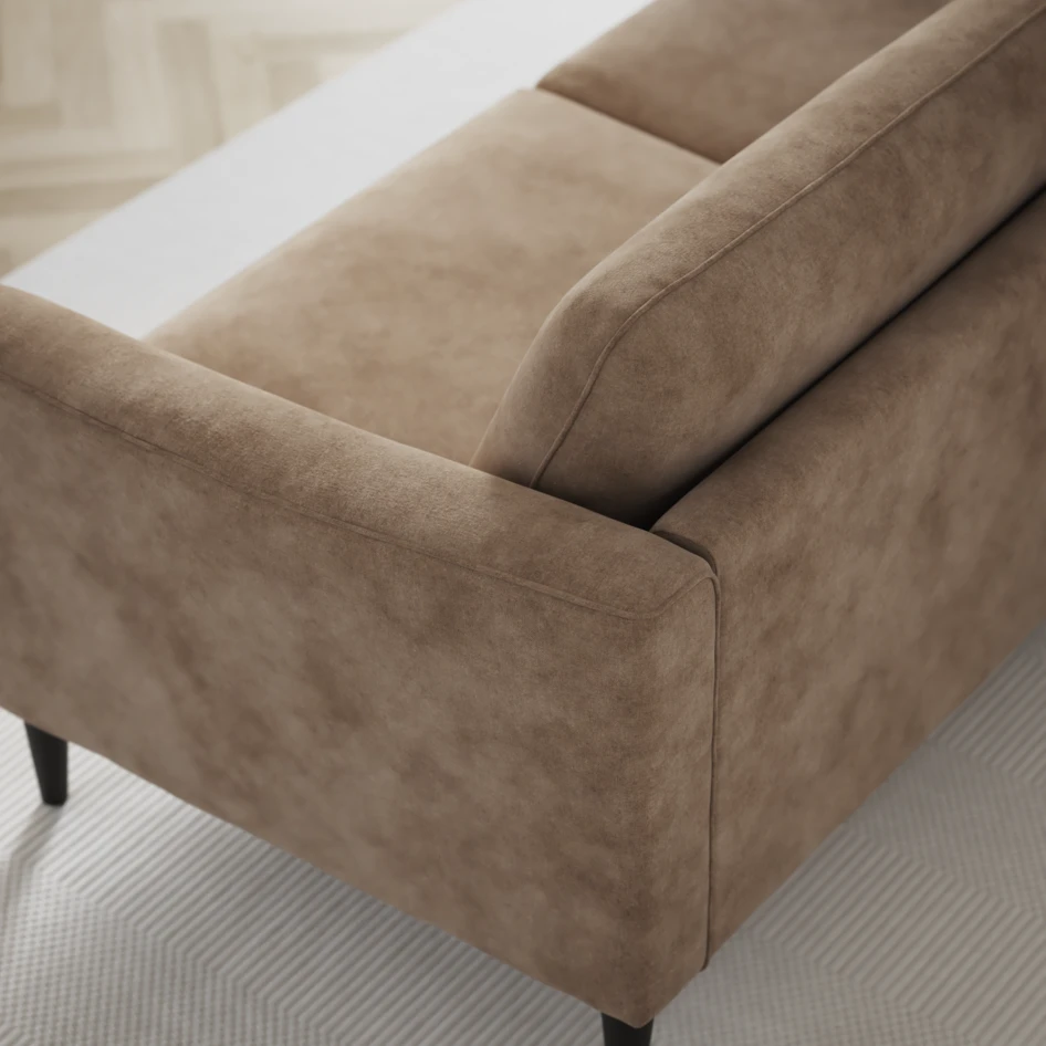 Bridge - Hörnsoffa, 3+3-sits - Beige