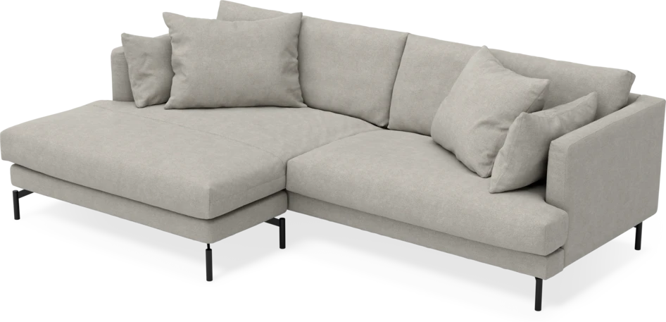 Harper - 4-sits med schäslong XL vänster - Beige