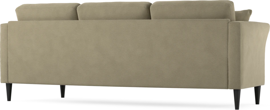 Eden - 3-sits soffa svängd - Beige